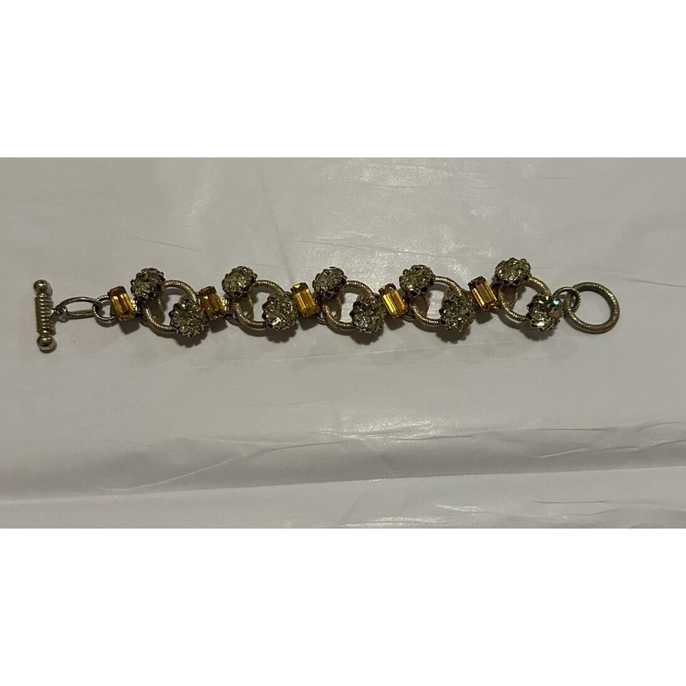 Vintage 1960s Henkel & Grosse for Christian Dior Toggle Bracelet - Picture 10 of 12